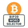 BIP39 Word Selector