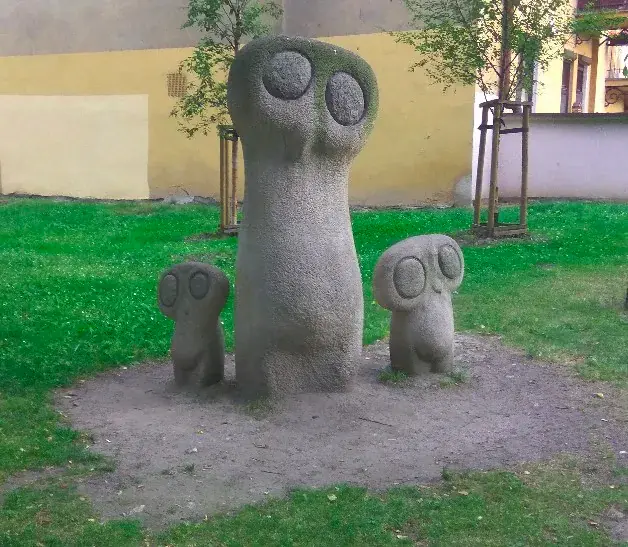 stone figures