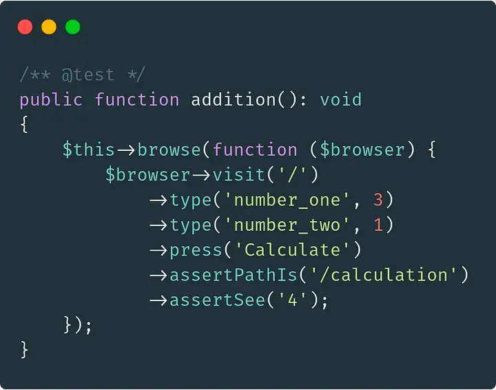 functional test